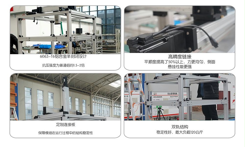 定製三軸龍門直線模組