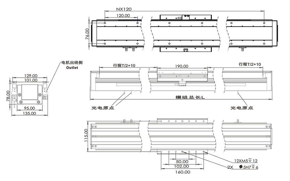FXZ95直線電機模組