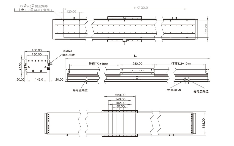 FXZ145直（zhí）線電機模組