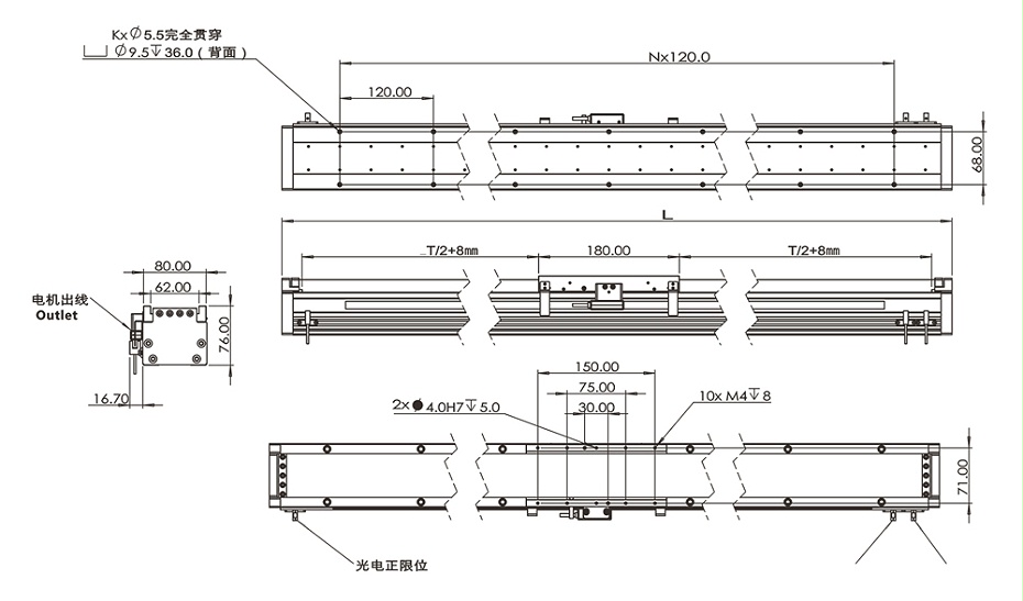 FXZ82直線電機（jī）模組